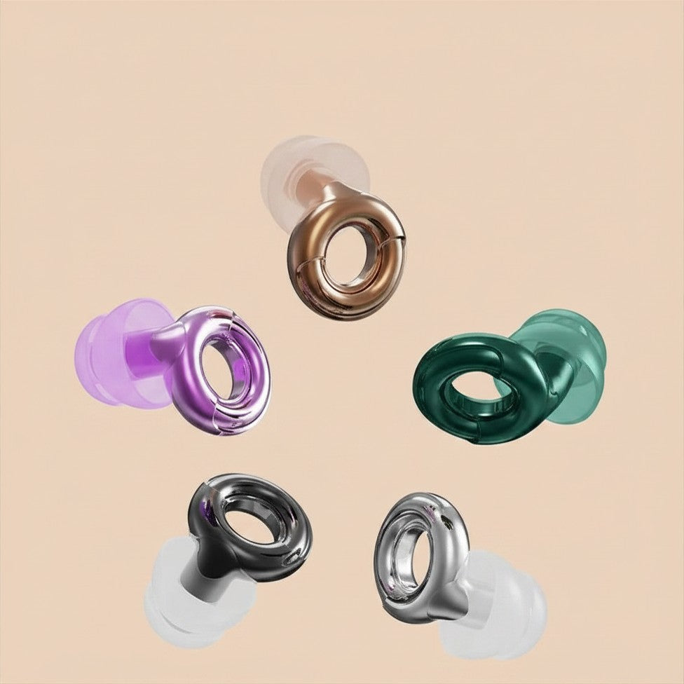 Bouchons d'oreilles en silicone – Dormez enfin dans le silence