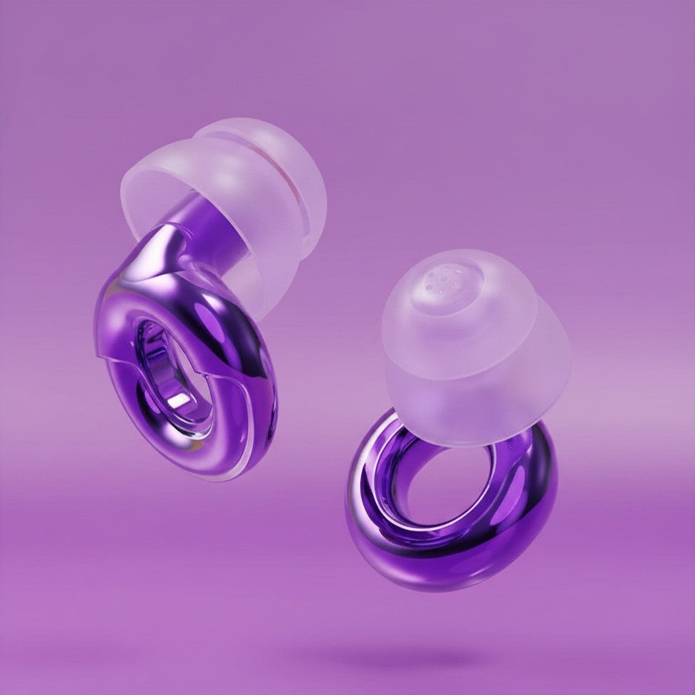 Bouchons d'oreilles en silicone – Dormez enfin dans le silence